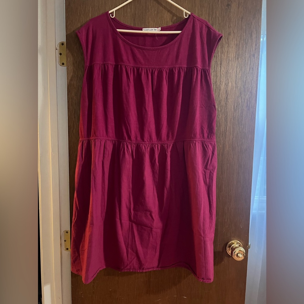 Good Luck Tee dress xl euc
